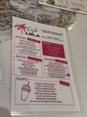Menu photo 6 The Lola Glendale, AZ