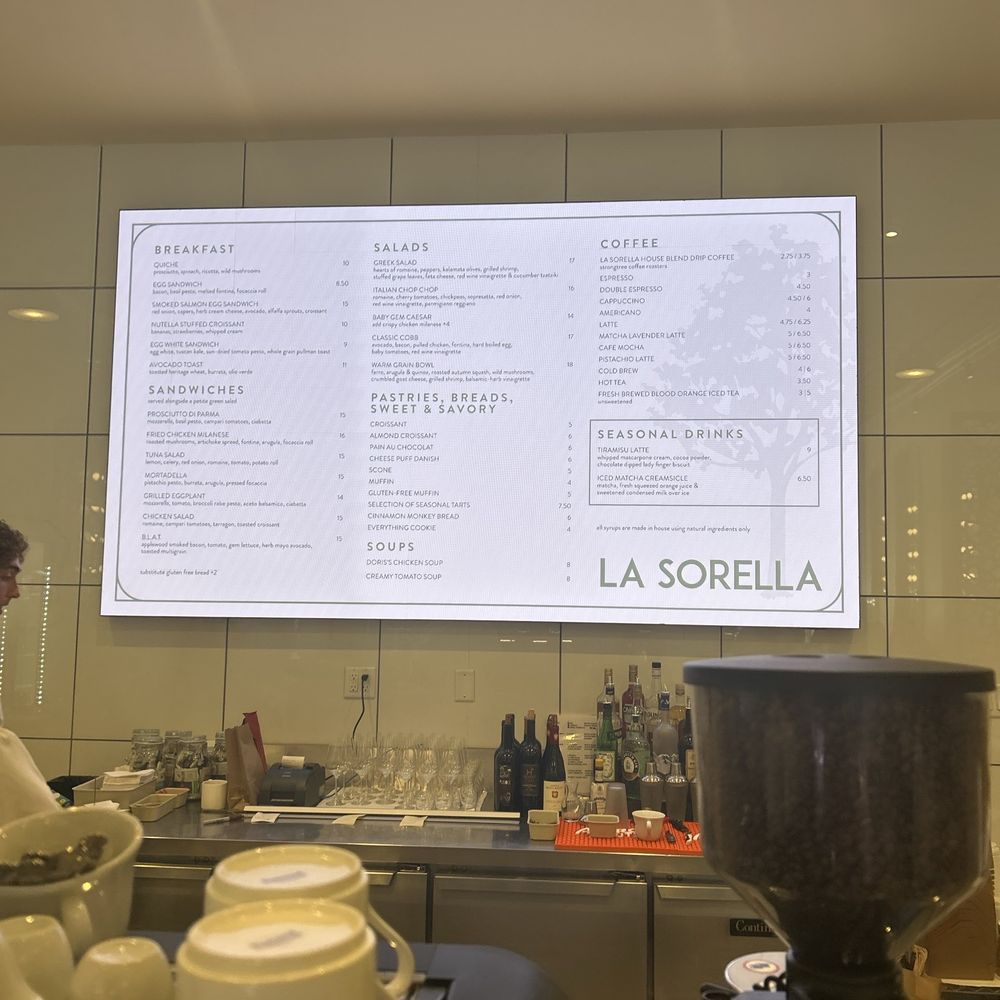 La Sorella - Menu board - Breakfast & Brunch Near Me - Fishkill, New York La Sorella - Menu board - Breakfast & Brunch Near Me - Fishkill, New York