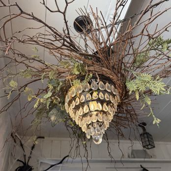Bird's Nest Cafe - Decor and decorated for Halloween! - Breakfast & Brunch Near Me - Nashville, Indiana