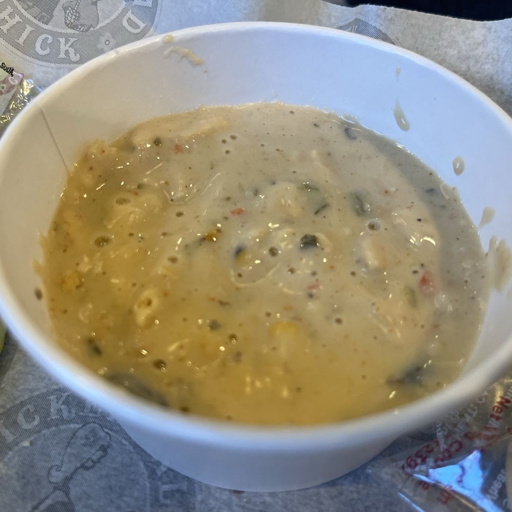 Chicken poblano soup Chicken poblano soup
