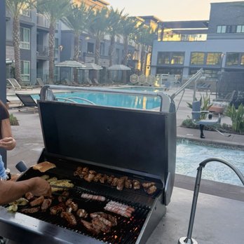 Persea - Grill Area by the pool - Apartments Near Me - Vista, California Persea - Grill Area by the pool - Apartments Near Me - Vista, California