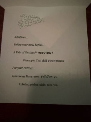 Menu photo 5 Langbaan Portland, OR Menu photo 5 Langbaan Portland, OR