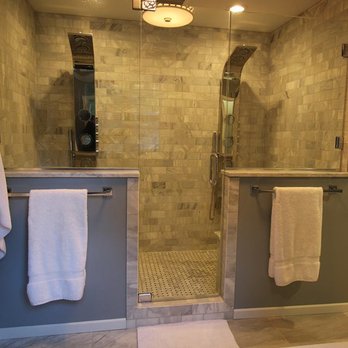 Treasured Spaces - a walk - in shower with a glass door - General Contractors Near Me - Lonsdale, Minnesota Treasured Spaces - a walk - in shower with a glass door - General Contractors Near Me - Lonsdale, Minnesota