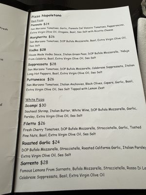 Menu photo 1 Bivio Pizza Montclair, NJ Menu photo 1 Bivio Pizza Montclair, NJ