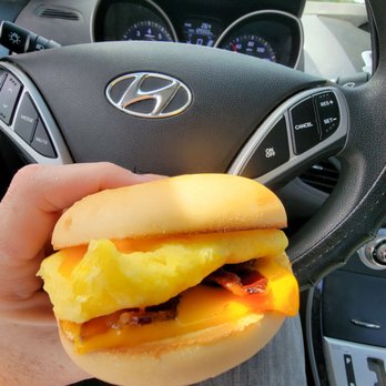 McDonald's - Bacon egg and cheese bagel. Looked like the menu photo - Fast Food Near Me - Malaga, New Jersey McDonald's - Bacon egg and cheese bagel. Looked like the menu photo - Fast Food Near Me - Malaga, New Jersey