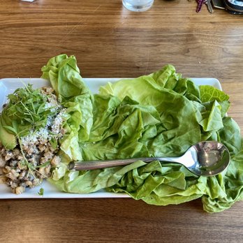 The Lab Collaborative - Elotes lettuce wraps - New American Near Me - Oceanside, California The Lab Collaborative - Elotes lettuce wraps - New American Near Me - Oceanside, California