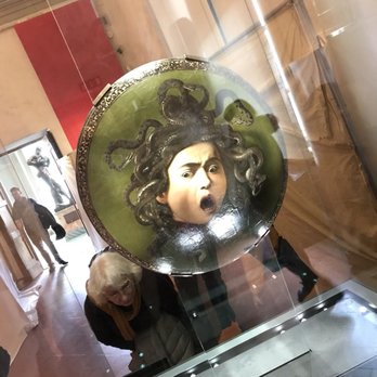 Gli Uffizi - Medusa shield - Museums Near Me - Florence, FI Gli Uffizi - Medusa shield - Museums Near Me - Florence, FI