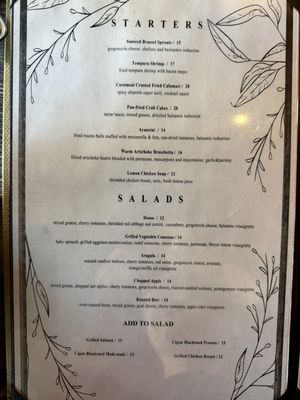Menu photo 1 Tri Valley Bistro Pleasanton, CA Menu photo 1 Tri Valley Bistro Pleasanton, CA