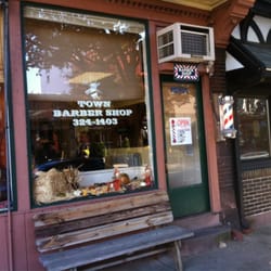 Town Barber Shop - On Farnsworth ave.