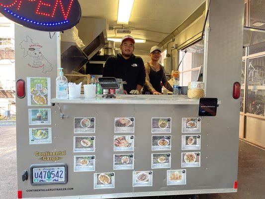 Khao Niew Lao Food Cart by null