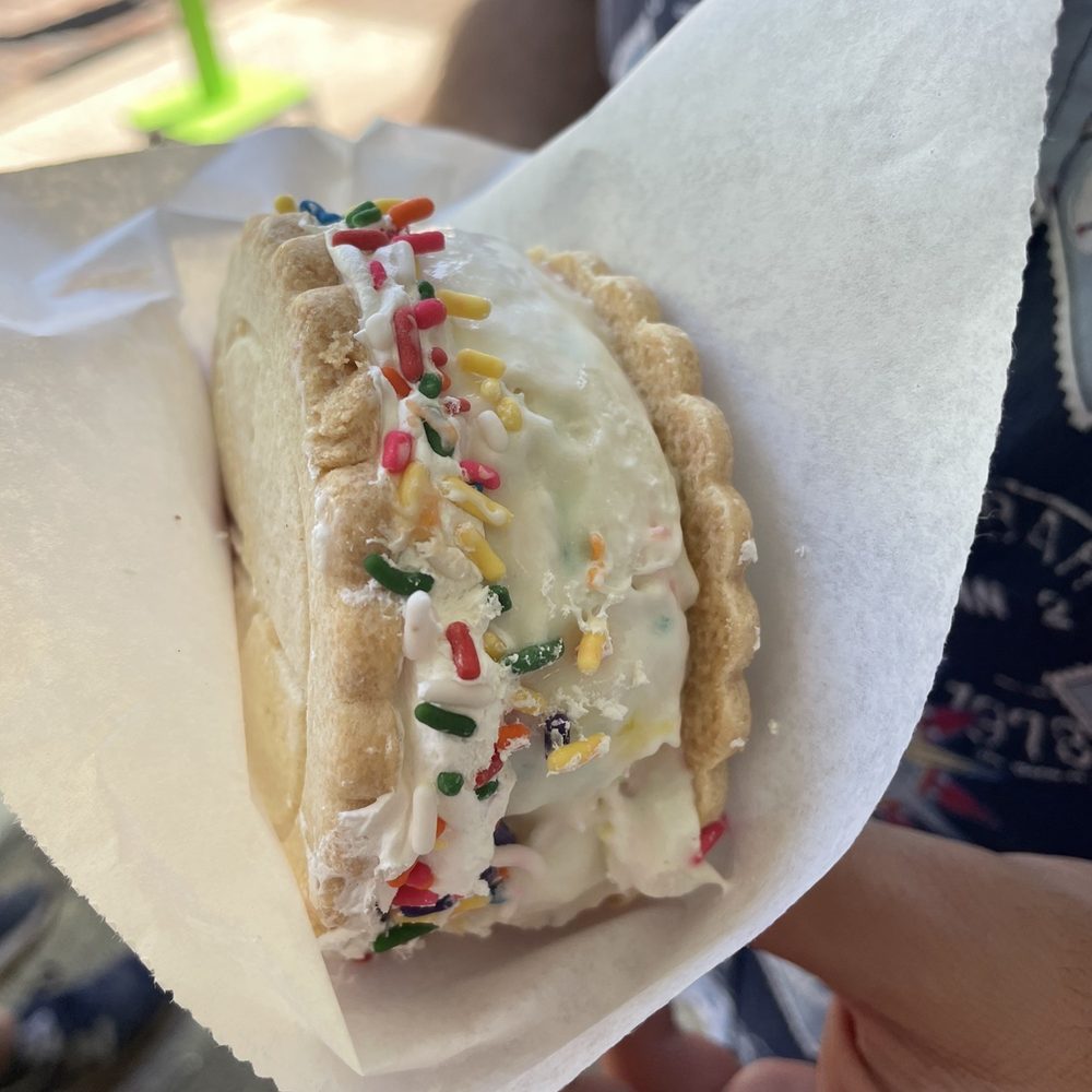Peace Pie - Birthday Cake Ice Cream Sandwich - Desserts Near Me - St. Augustine, Florida Peace Pie - Birthday Cake Ice Cream Sandwich - Desserts Near Me - St. Augustine, Florida