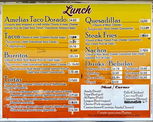 Menu photo 1 Amelia's Kitchen Fremont, CA