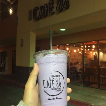 Cafe 86 - Ube Monster Shake. Can't stress enough of how good it was! - Desserts Near Me - Artesia, California Cafe 86 - Ube Monster Shake. Can't stress enough of how good it was! - Desserts Near Me - Artesia, California