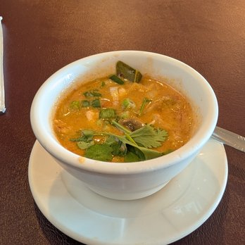Ruan Thai Restaurant - Very flavorful soup, I believe it was Tom Kha Gai. - Thai Near Me - Las Vegas, Nevada Ruan Thai Restaurant - Very flavorful soup, I believe it was Tom Kha Gai. - Thai Near Me - Las Vegas, Nevada