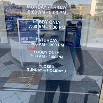 US Post Office - Lobby does not open at 7am got there at 7:55 and is closed - Post Offices Near Me - San Francisco, California US Post Office - Lobby does not open at 7am got there at 7:55 and is closed - Post Offices Near Me - San Francisco, California