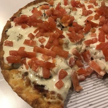 Nitza's Pizza - Loaded Donair tasted good but was dripping in sauce. I needed to get a fork to eat it. More tomato & onion than donair meat. - Pizza Near Me - St. Albert, Alberta