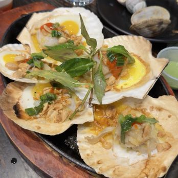 Hem By Lequy - Scallops with quail egg - Seafood Near Me - San Francisco, California Hem By Lequy - Scallops with quail egg - Seafood Near Me - San Francisco, California