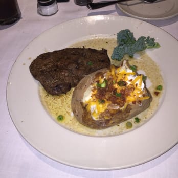 The Chop House - Sirloin with loaded baked potato - Steakhouses Near Me - Sevierville, Tennessee The Chop House - Sirloin with loaded baked potato - Steakhouses Near Me - Sevierville, Tennessee