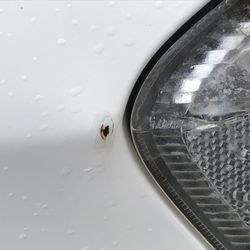 Europcar UK - One of the many dents!