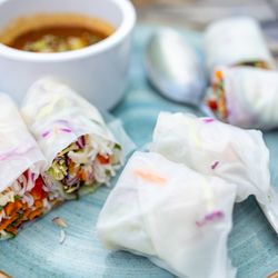 MOHI Farm - Vegetarian Farm Spring Rolls ($9)