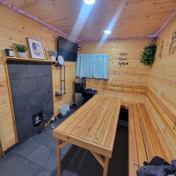 Forest haven sauna - Resting lounge - Saunas Near Me - Portland, Oregon