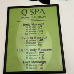 Q Spa Massage Therapy