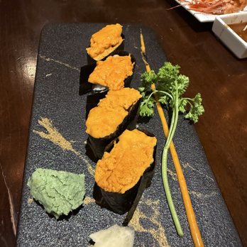 Ten Sushi Japanese Restaurant - Uni (ask them to order from their supplier!) - Japanese Near Me - Maple Grove, Minnesota Ten Sushi Japanese Restaurant - Uni (ask them to order from their supplier!) - Japanese Near Me - Maple Grove, Minnesota