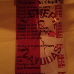 Tlayudas El Chepil