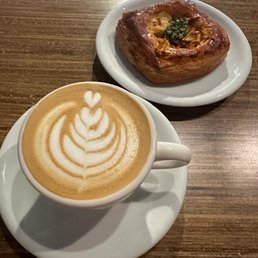 The Local Honey and artichoke-romesco pastry