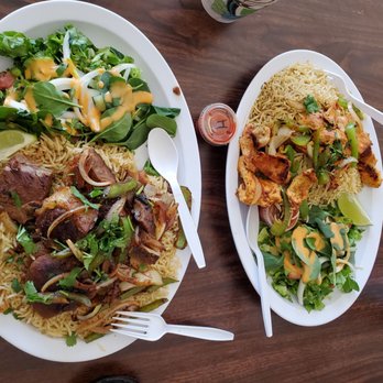 Hodma - two plates of food on a table - Mediterranean Near Me - St Paul, Minnesota