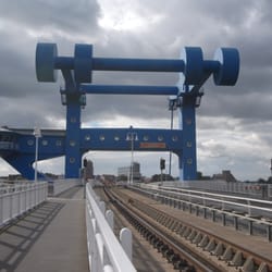 Peenebrücke Wolgast "Blaues Wunder" - Peenebrück in Wolgast