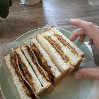 Lamoon Thai Kitchen & Coffee - two tone sandwich - Cafes Near Me - Toronto, Ontario