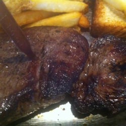 Western Sizzlin - Broiled sirloin medium