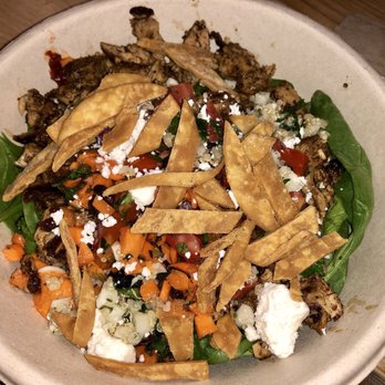 CAVA - Chicken Greens  Grains Bowl - Mediterranean Near Me - Santa Monica, California