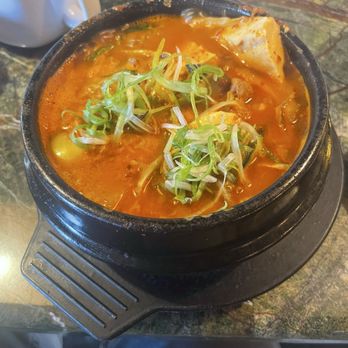 Arario Midtown - Tofu Stew with beef - Korean Near Me - Reno, Nevada Arario Midtown - Tofu Stew with beef - Korean Near Me - Reno, Nevada