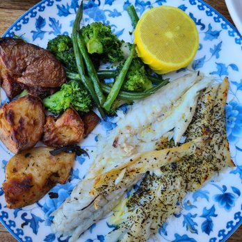 Bianca - over cooked branzino - French Near Me - Culver City, California Bianca - over cooked branzino - French Near Me - Culver City, California