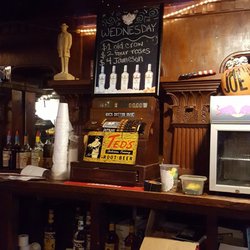 Joe's Underground Cafe - Old school advertising.