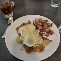 Looks great...wasn't..."carnitas" benedict Looks great...wasn't..."carnitas" benedict