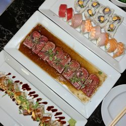 Aquifer 65 - JW Roll, Ahi Tataki, Rainbow Roll
