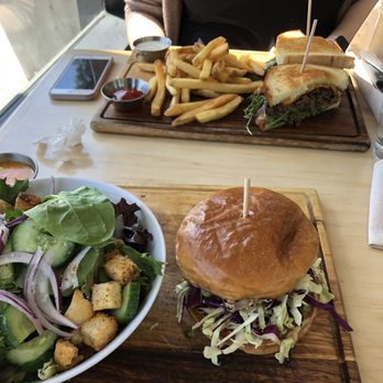Dannys Corner Kitchen - Ahi Tuna Burger Short Rib Melt Sandwich - Burgers Near Me - Tarzana, California
