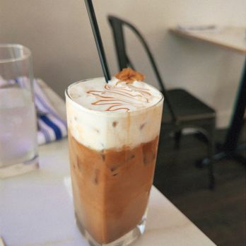 Millie's Mimosa House & Eatery - Banana Caramel Latte - Breakfast & Brunch Near Me - Babylon, New York Millie's Mimosa House & Eatery - Banana Caramel Latte - Breakfast & Brunch Near Me - Babylon, New York