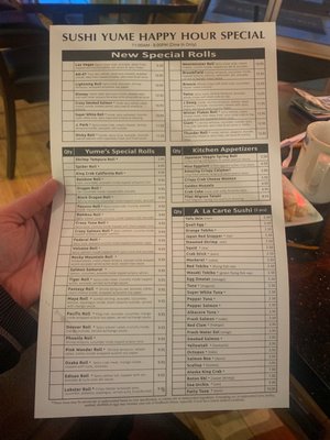 Menu photo 2 Sushi Yume Federal Heights, CO Menu photo 2 Sushi Yume Federal Heights, CO