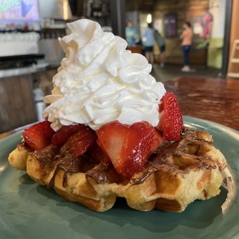 Waffle Me Up - 1. Waffle Me Strawberry (Most Popular) - Breakfast & Brunch Near Me - Boise, Idaho Waffle Me Up - 1. Waffle Me Strawberry (Most Popular) - Breakfast & Brunch Near Me - Boise, Idaho