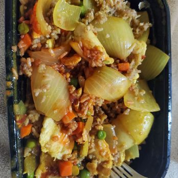 China Express - a plate of rice and vegetables - Chinese Near Me - Salisbury, Maryland
