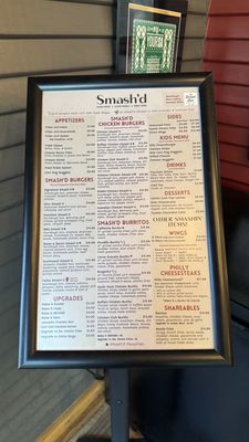 Menu photo 1 Smash'd San Antonio, TX