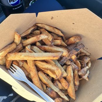 Rooster's Fries - Family Fries (about $13 with tax) - Food Trucks Near Me - Leaskdale, Ontario