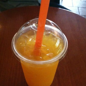 Silk Road Cafe - Mango Fruit Tea - Coffee & Tea Near Me - New York, New York