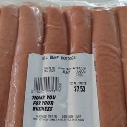 Heritage Meats - Best hot dogs ever? Quite possibly.
