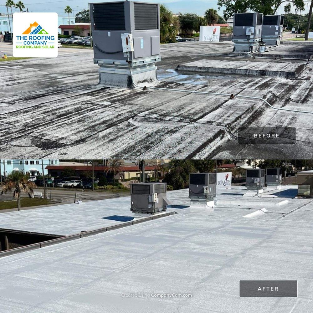 Slide of The Roofing Company