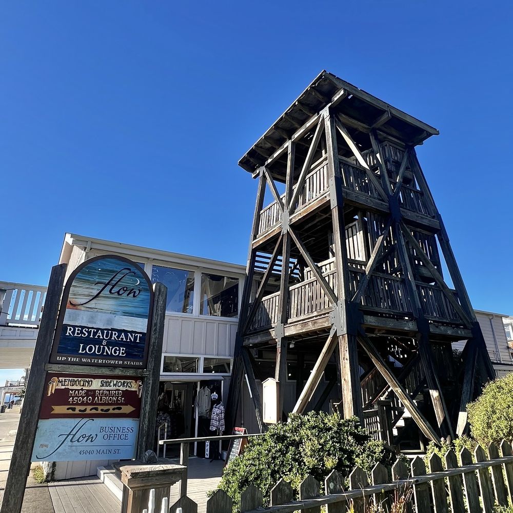 Flow Restaurant and Lounge - Front entrance - Lounges Near Me - Mendocino, California Flow Restaurant and Lounge - Front entrance - Lounges Near Me - Mendocino, California